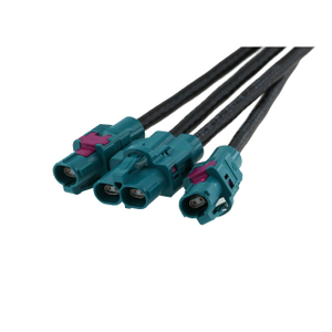 H-MTD Code Z Single Jack Ethernet Cable Assemblies -Rosenberger - E6Z011-001-Z