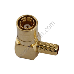 SMB Male Crimp Right Angle for BT3002 RF Connector
