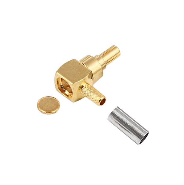crc9 plug ra crimping for rg174 cable