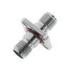 2.92 mm Jack To Jack Flange Adapter 50 OHM Straight Stainless Steel 