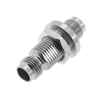 2.4 mm Jack To Jack Panel Mount Adapter 50 OHM Straight Stainless Steel 