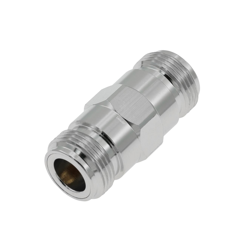 N Jack To Jack Straight Brass Body Adapter 