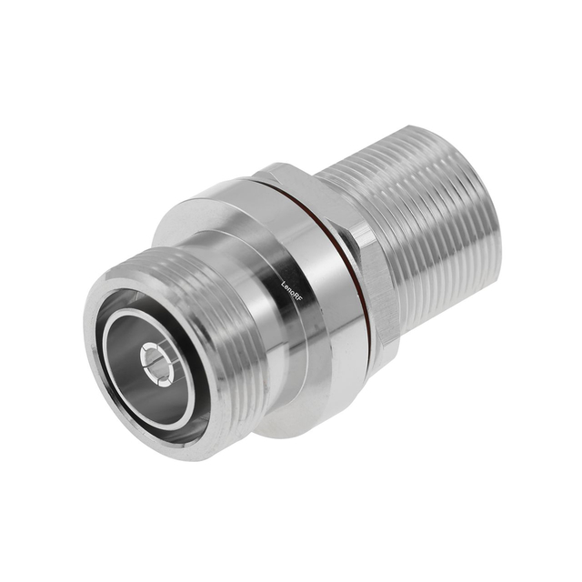 7-16 Jack To Jack Bulkhead Adapter 50 OHM Brass Body