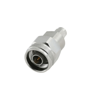 3.5 mm Plug to N Plug Adapter 50 OHM Straight Stainless Steel 