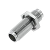 2.4 mm Jack To Jack Bulkhead Adapter 50 OHM Straight Stainless Steel 