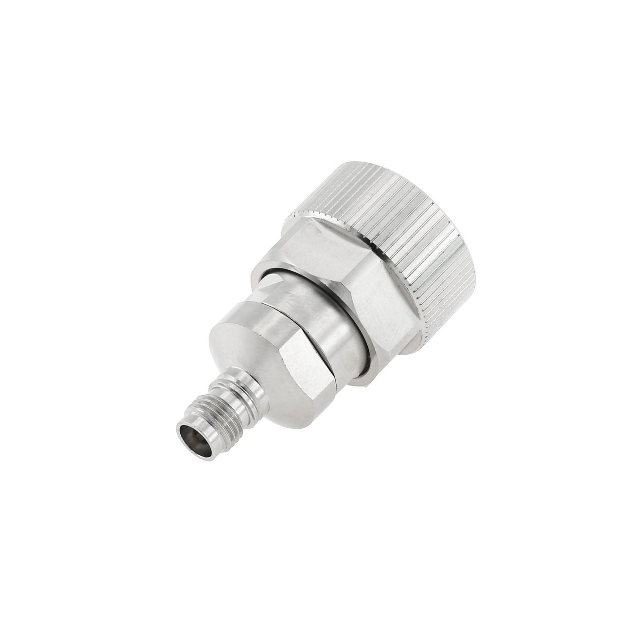 APC7 to 2.4 mm Jack Adapter 50 OHM Straight Stainless Steel 