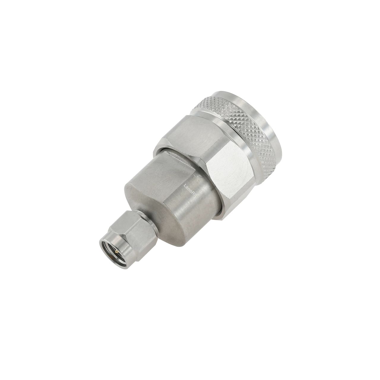 3.5 mm Plug to N Plug Adapter 50 OHM Straight Stainless Steel 