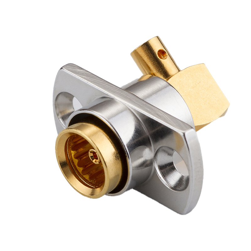 BMA Jack Connector Right Angle Solder For RG405 Cable