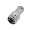 N Plug To Jack Straight Brass Body Adapter 