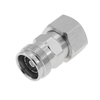 4.3-10 Plug To Jack Adapter 50 OHM Brass Body