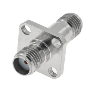 SMA Jack To Jack Flange Mount Stainless Steel Adapter 