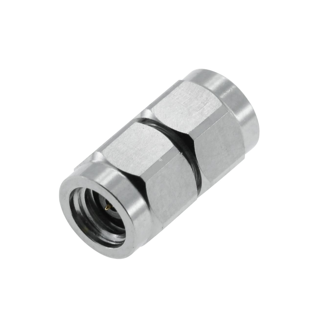1.0 mm Plug To Plug Adapter 50 OHM Straight Stainless Steel 