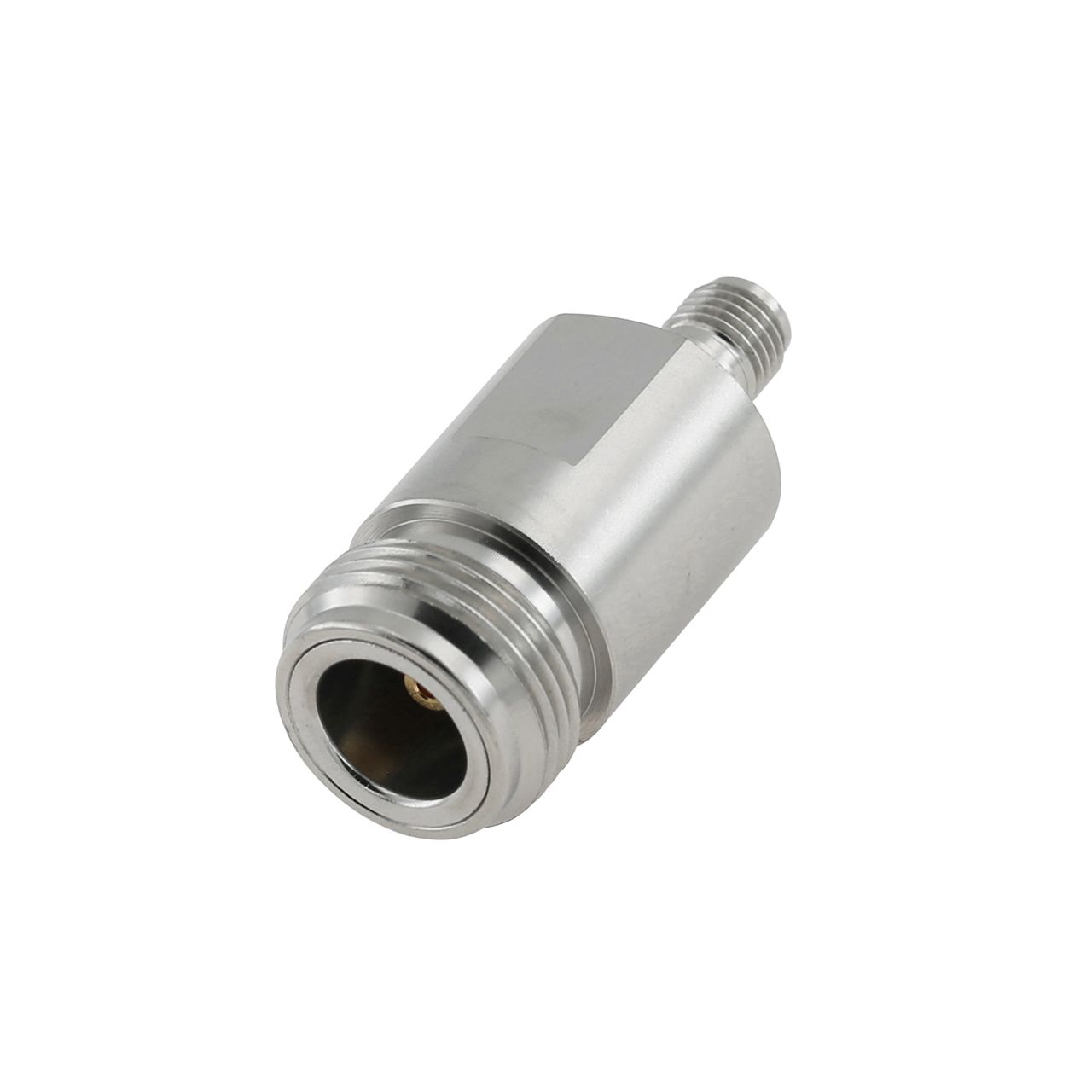 3.5 mm Jack to N Jack Adapter 50 OHM Straight Stainless Steel Body