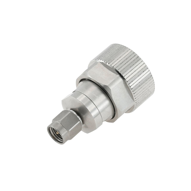 APC7 to SMA Plug Adapter 50 OHM Straight Stainless Steel 