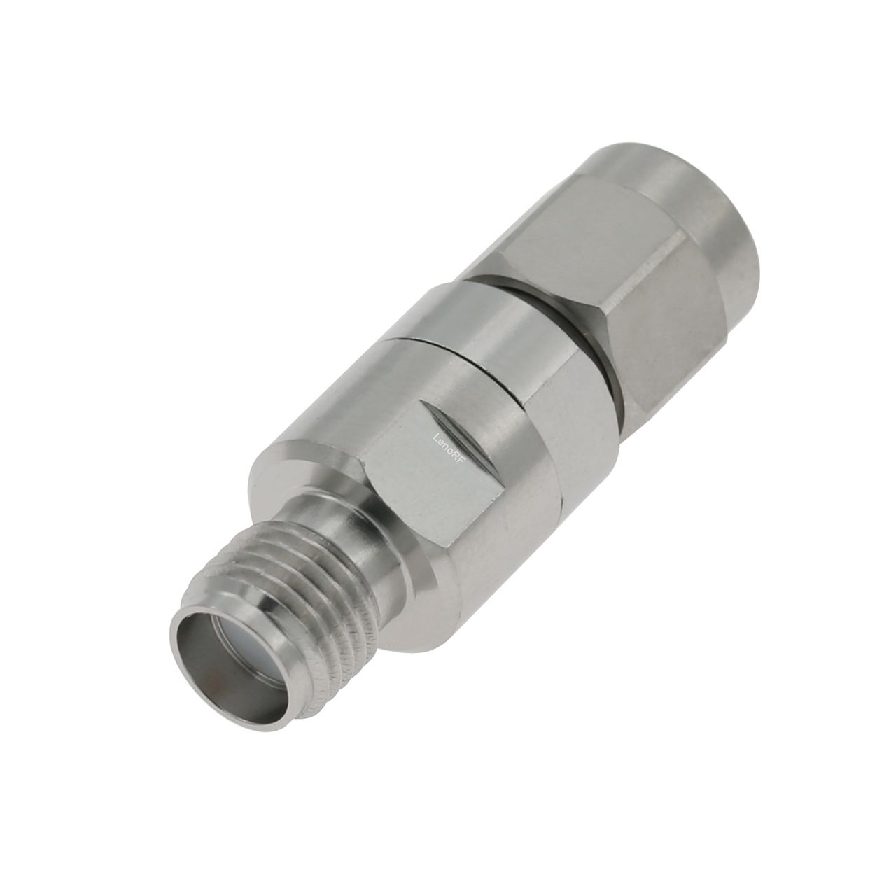 SMA Plug To Jack Straight Stainless Steel Adapter 