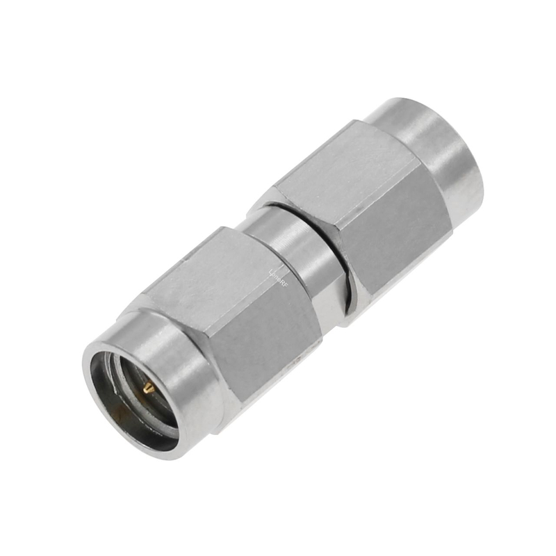 SMA Plug To Plug Straight Stainless Steel Adapter 