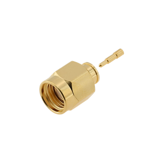 SMA Plug Connector Straight Crimping For .141 Cable