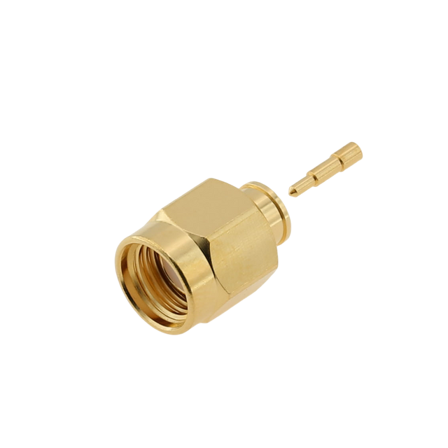 SMA Plug Connector Straight Crimping For .141 Cable
