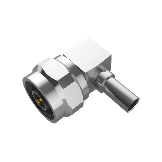 N Connector Plug Crimping Right Angel For LMR200 Coaxial Cable