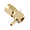 SMA Connectors Male Crimp Right Angle For RG316 Cable