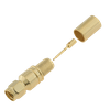 SMA Plug Connector Straight Crimping For LMR300 Cable