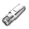 N Connector Jack Clamping Straight For 1/4" Flexible Coaxial Cable