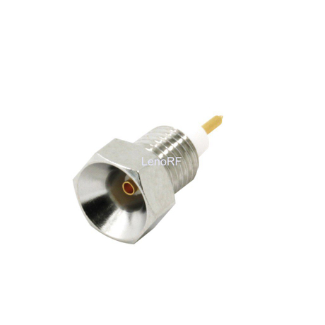 SMP Connector Jack Rear Mount Straight For Microstrip