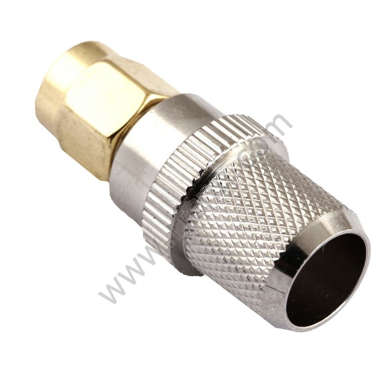 SMA Connectors Male Crimp Striaght For LMR400 Cable