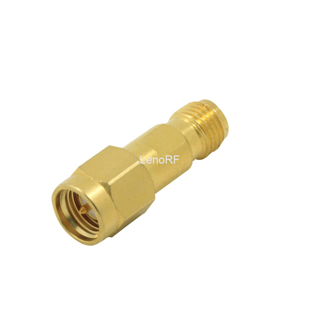 SMA Plug To Jack Straight Adapter