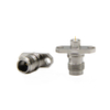 2.4mm Jack Connector Straight Flange Mount Solder For PCB