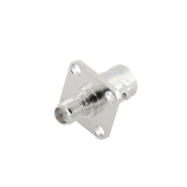 SMA Jack to BNC Jack Flange Straight Adapter 50 Ohm 