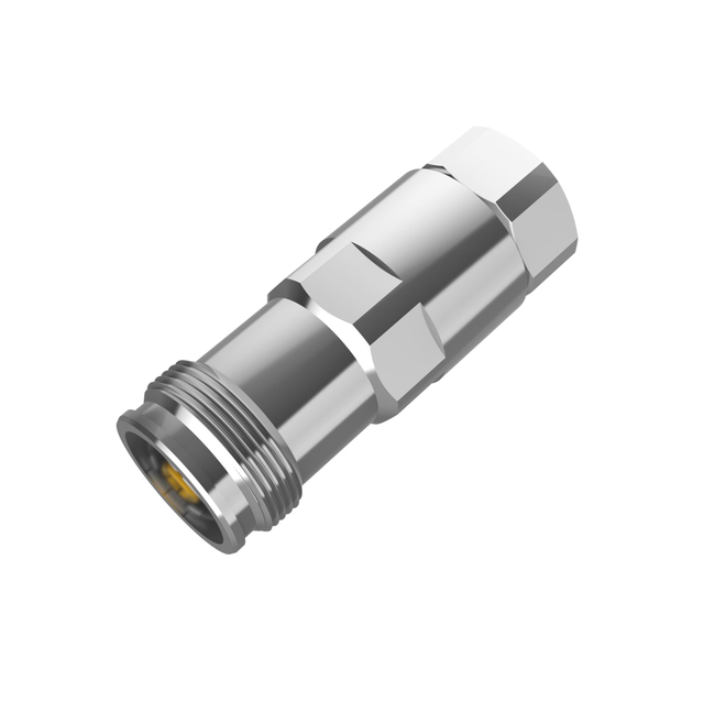 4.3/10 RF Connector Female Clamping Straight For 1/2'' Superflex Cable