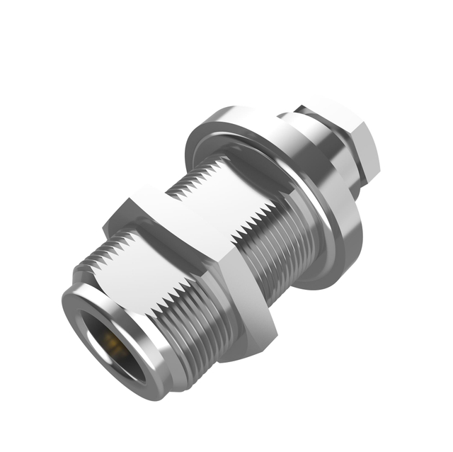 N Connector Jack Clamping Straight For RG142 Coaxial Cable