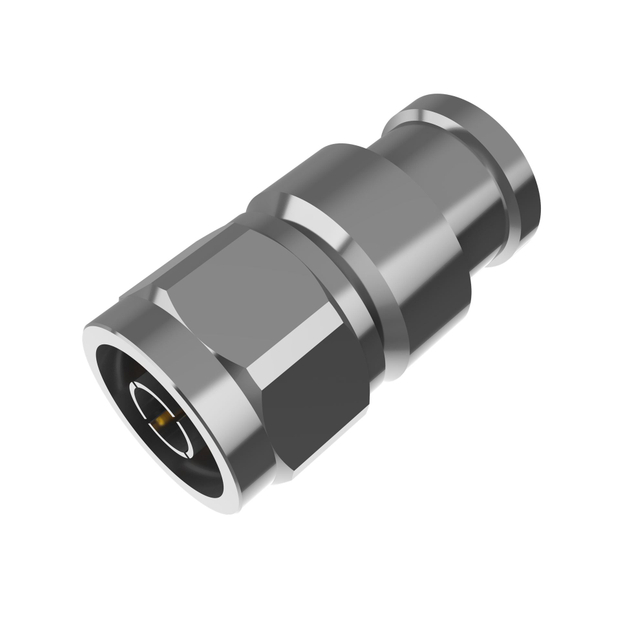 N Connector Plug Straight Solder For 1/2" Flexible Cable
