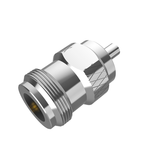 N Connector Plug Crimping Straight For LMR100 Coaxial Cable