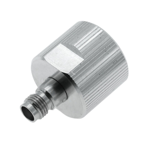 NMD 2.4mm To 2.4mm Plug Stainless Steel Body Straight Adapter