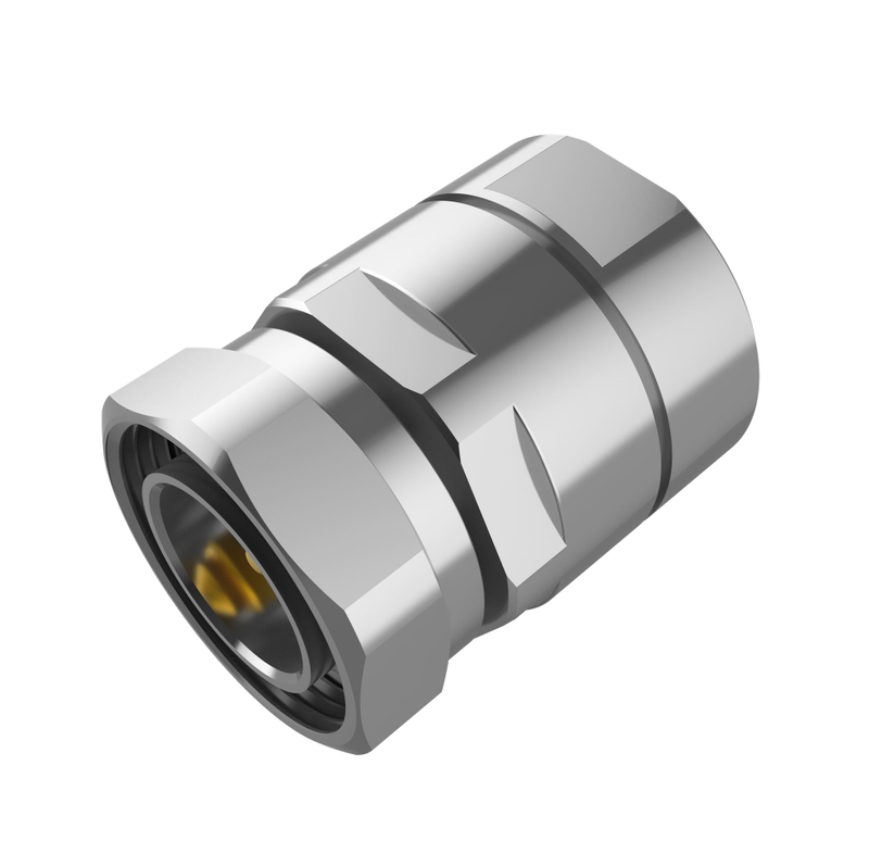 7/16 Connector Plug Clamp Straight For 7/8" Flexible Cable