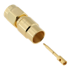 SMA Plug Connector Straight Crimping For .250 Cable