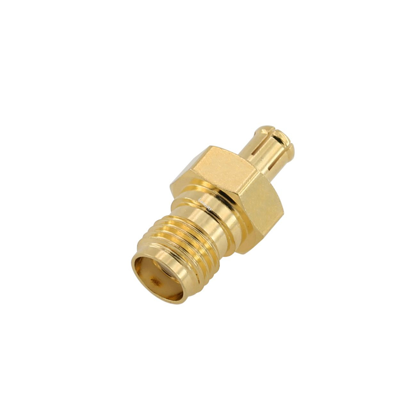SMA Jack to MCX Plug Straight Adapter 50 Ohm 