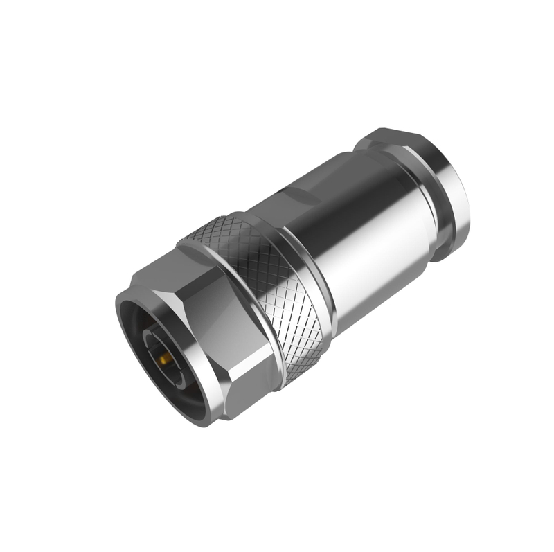 N Connector Plug Clamping Straight For RG213,RG214 Coaxial Cable