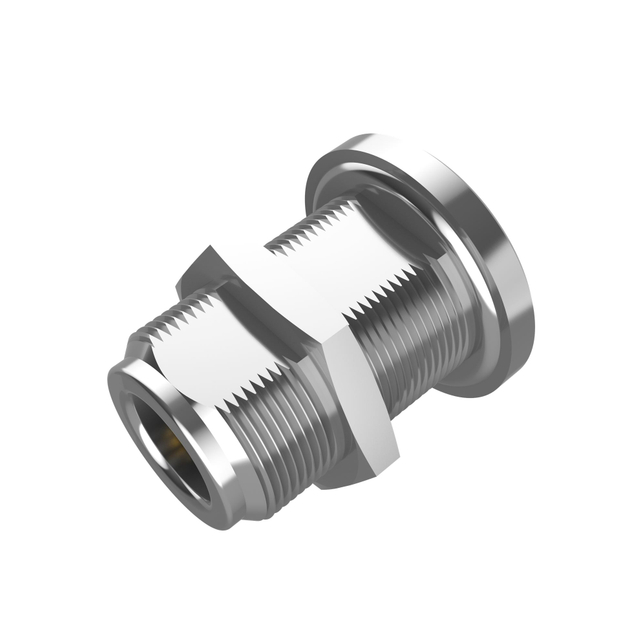 N Connector Jack Bulkhead Soldering For .141 Coaxial Cable