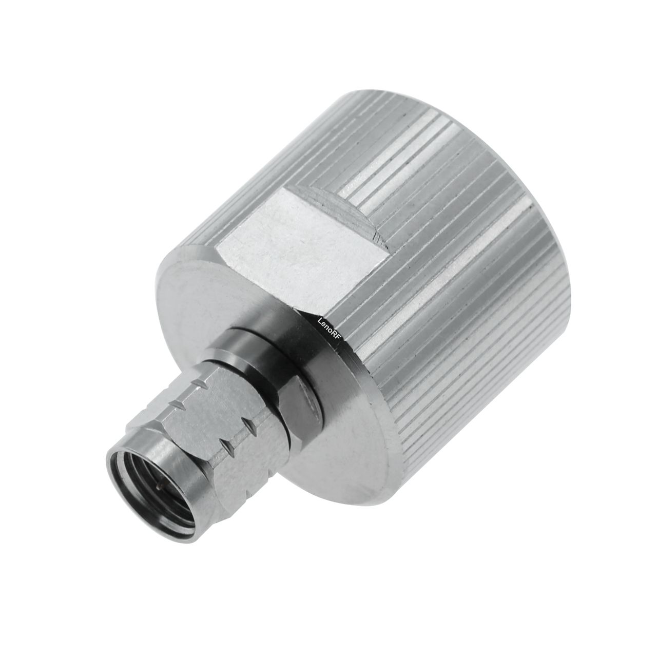 NMD 1.85mm Plug To 1.85mm Jack Stainless Steel Body Straight Adapter