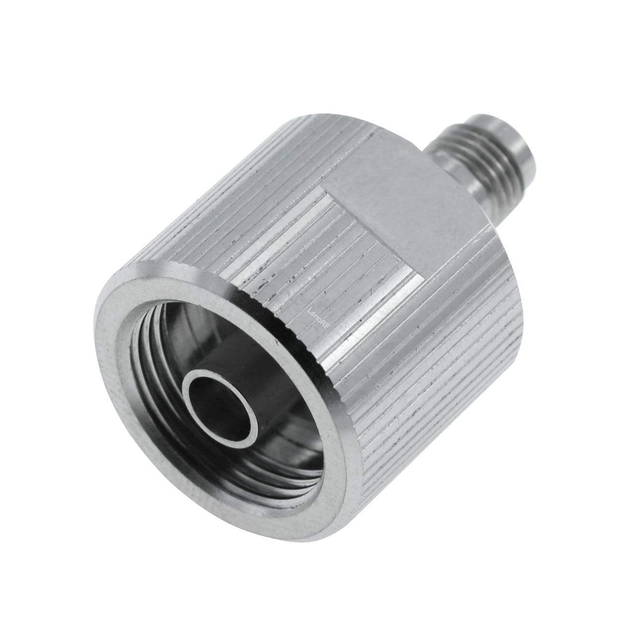 NMD 2.4mm To 2.4mm Plug Stainless Steel Body Straight Adapter