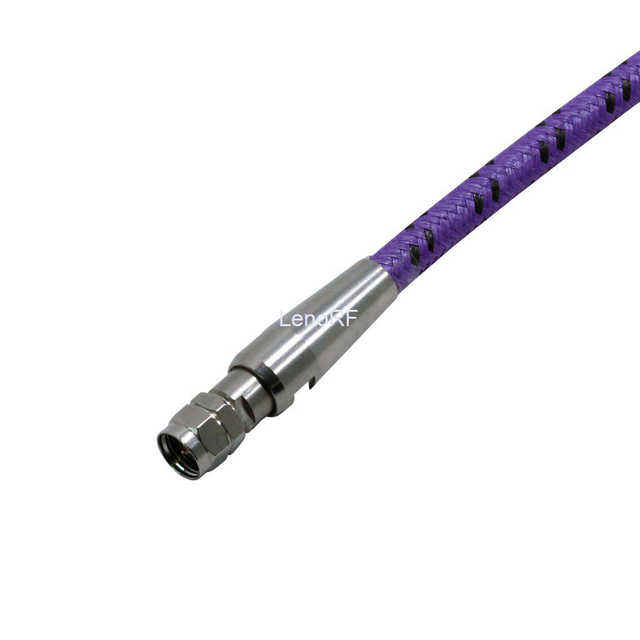 Precision Test Cable Assembly 2.92mm Connector Plug To Plug 26.5G