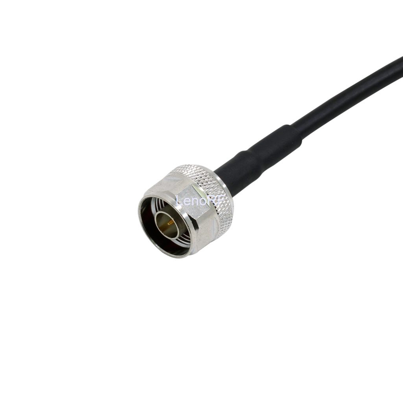 N Plug To Plug Straight Crimping For LMR195 Cable Assembly