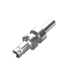 1.0/2.3 Connector Jack Straight Crimping For 2.2 Coaxial Cable