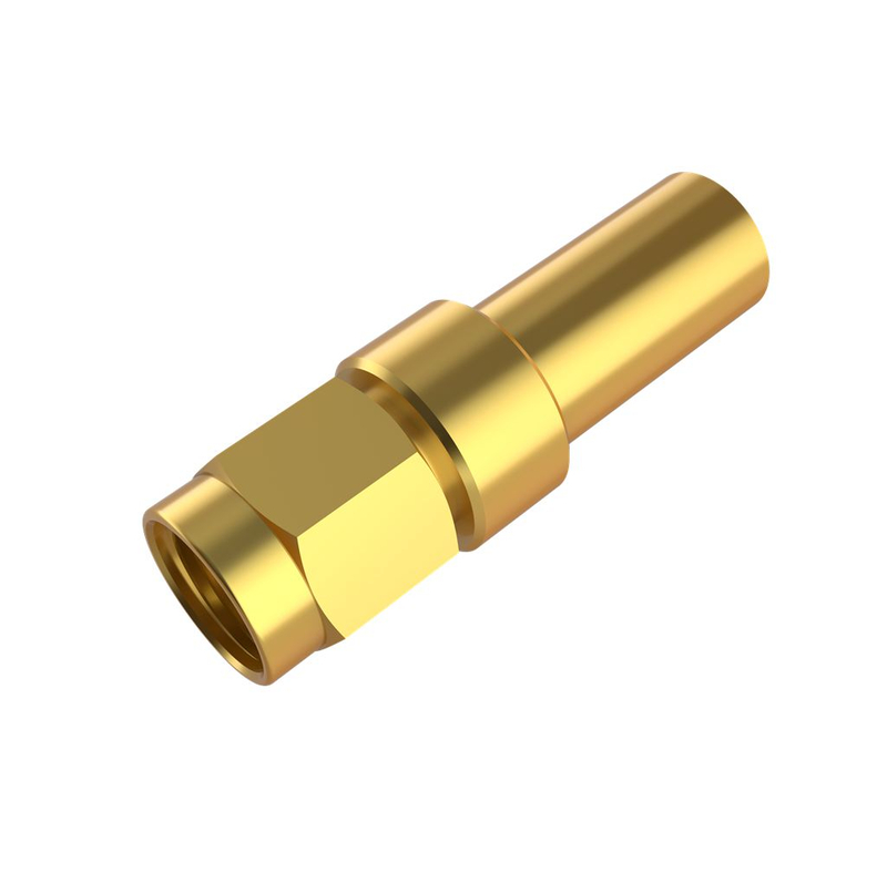 SMA Connectors Plug Crimping Straight For H155 Cable