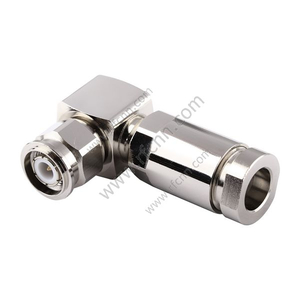TNC Connector Plug Clamp Right Angle For LMR400 Cable
