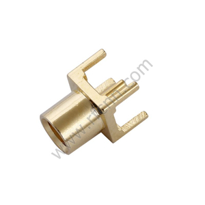 MCX Connector Female Straight For PCB Through Hole