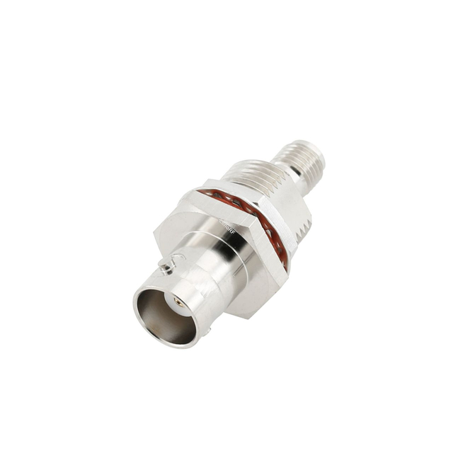 SMA Jack to BNC Jack Bulkhead Straight Adapter 50 Ohm 